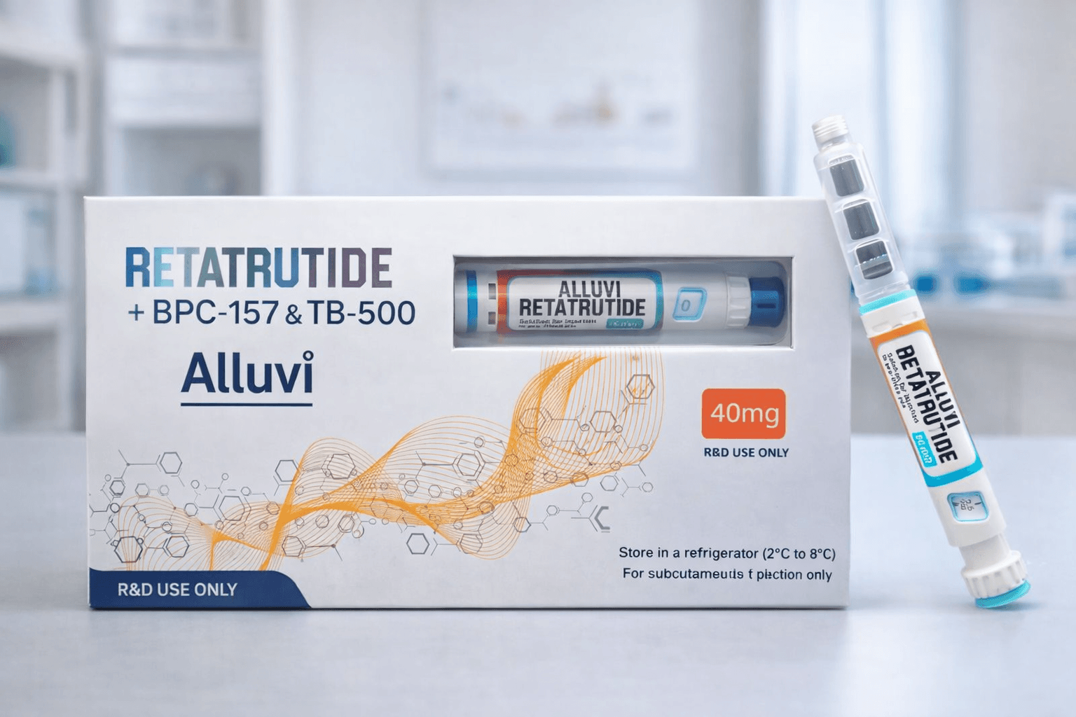 Alluvi Retatrutide BPC-157 & TB-500 40mg